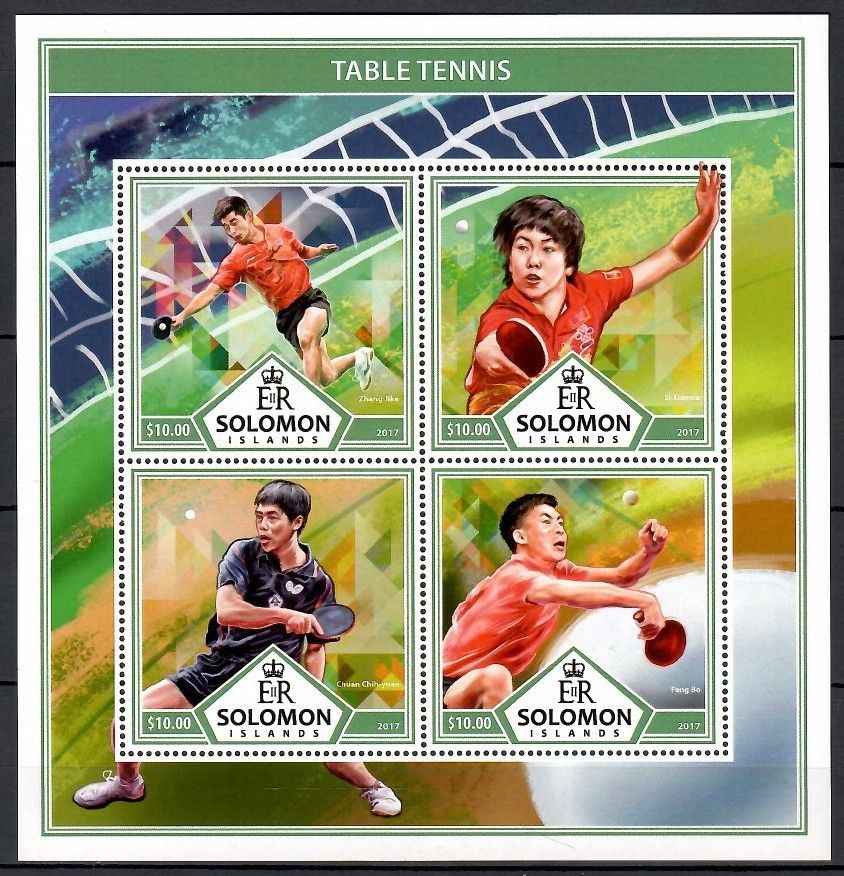 Znaczek Wyspy Salomona 2017 Mi ark 4562-4565 Czyste **