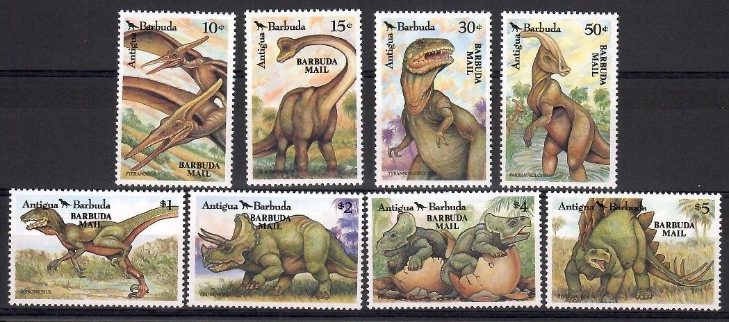 Barbuda 1992 Mi 1424-1431 Czyste **