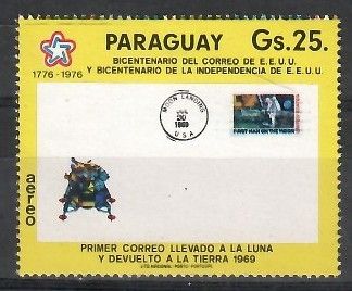 Znaczek Paragwaj 1976 Mi 2822 Czyste **