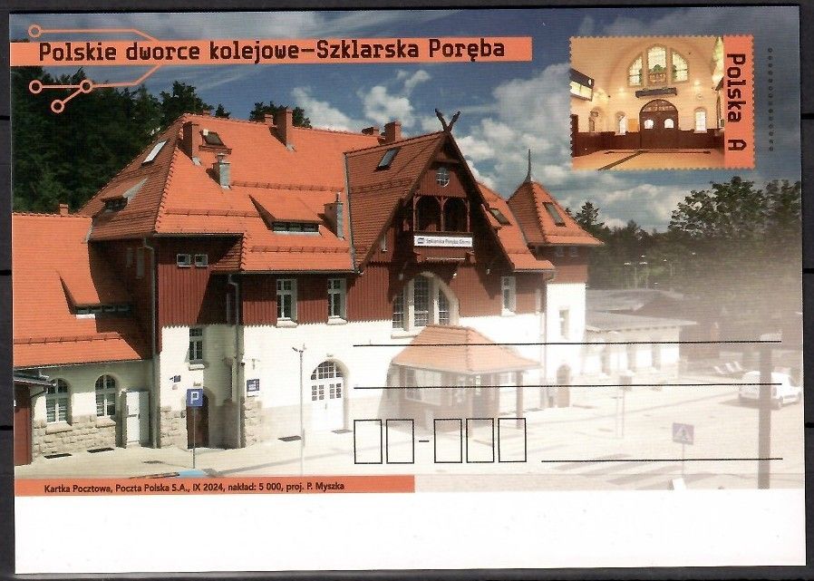 Znaczek Polska 2024 Fi Cp 2055 Całostka pocztowa