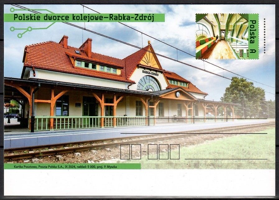Znaczek Polska 2024 Fi Cp 2056 Całostka pocztowa