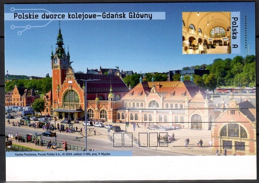 Znaczek Polska 2024 Fi Cp 2057 Całostka pocztowa