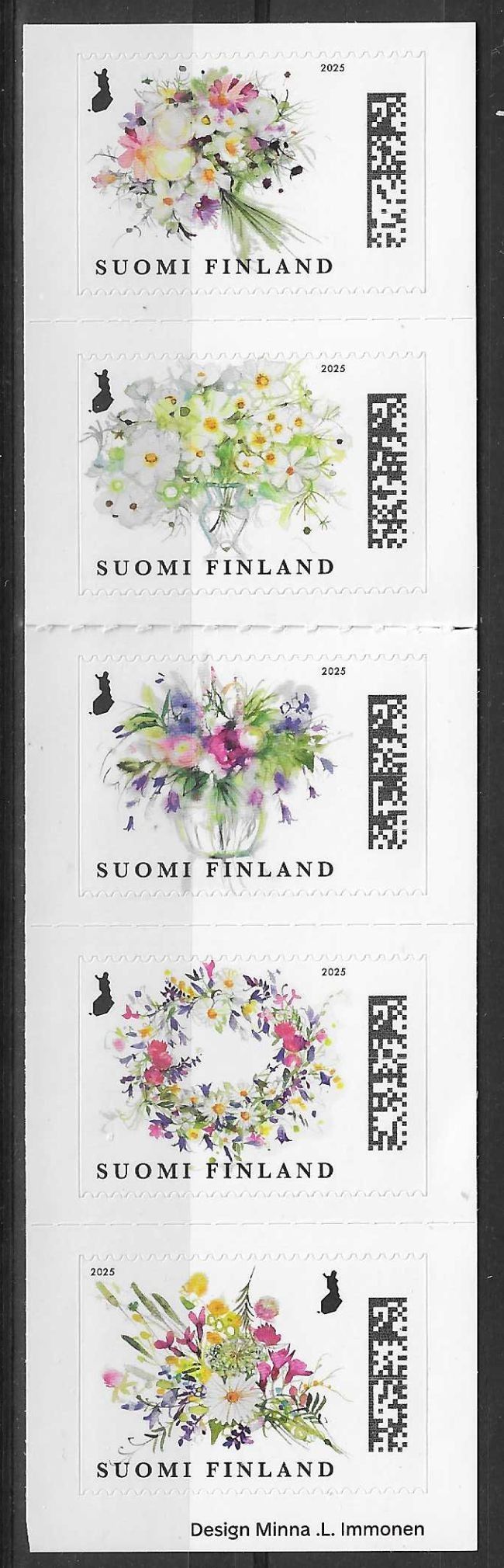 Znaczek Finlandia 2025 Mi fol 2917-2921 Czyste **