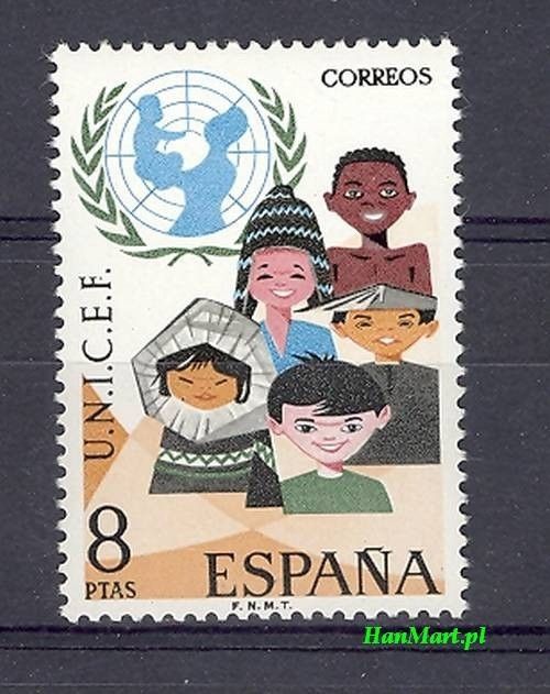 Znaczek Hiszpania 1971 Mi 1949 Czyste **