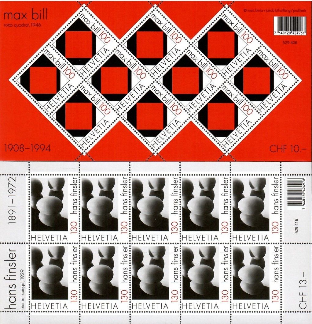 Znaczek Szwajcaria 2008 Mi ark 2086-2087 Czyste **