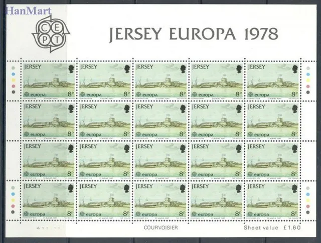 Znaczek Jersey 1978 Mi ark 177-179 Czyste **