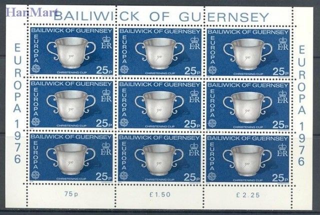 Znaczek Guernsey 1976 Mi ark 133-134 Czyste **