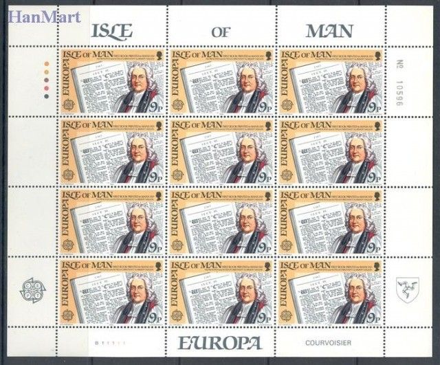 Znaczek Wyspa Man 1982 Mi ark 213-214 Czyste **