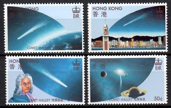 Znaczek Hong Kong 1986 Mi 478-481 Czyste **