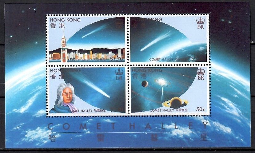 Znaczek Hong Kong 1986 Mi bl 6 Czyste **
