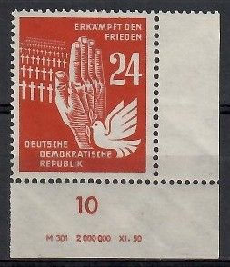 Znaczek NRD / DDR 1950 Mi 279 Czyste **