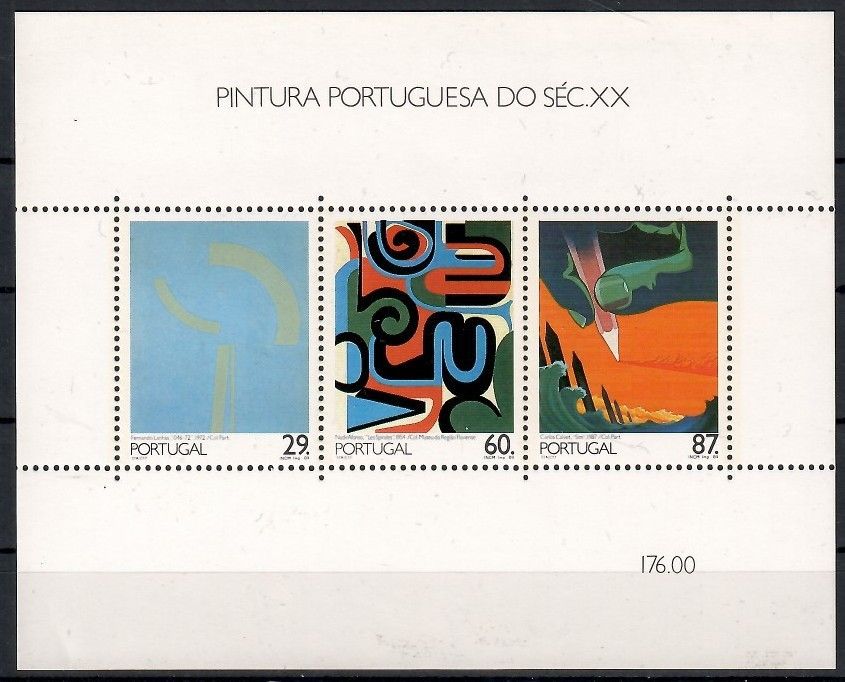 Znaczek Portugalia 1989 Mi bl 67 Czyste **