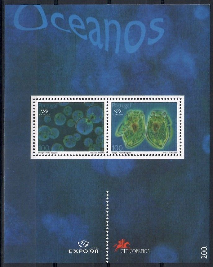 Znaczek Portugalia 1998 Mi bl 135 Czyste **