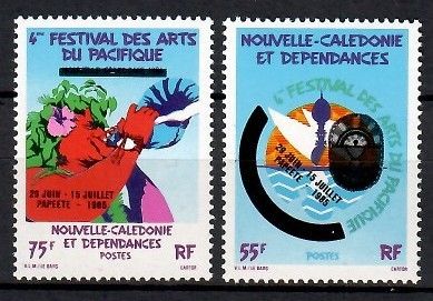 Znaczek Nowa Kaledonia 1985 Mi 764-765 Czyste **