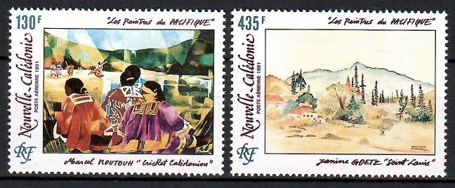 Znaczek Nowa Kaledonia 1991 Mi 925-926 Czyste **