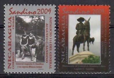 Znaczek Nikaragua 2009 Mi 4433-4434 Czyste **