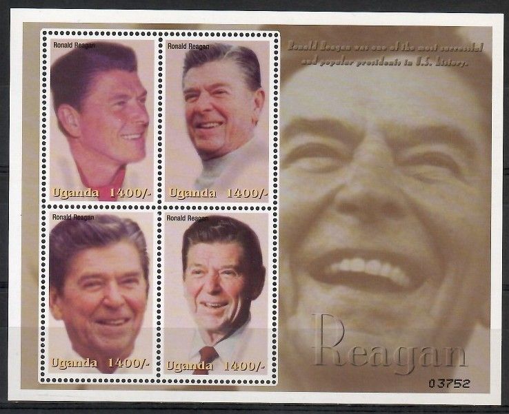 Znaczek Uganda 2002 Mi ark 2519-2522 Czyste **