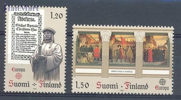 Znaczek Finlandia 1982 Mi 899-900 Czyste **