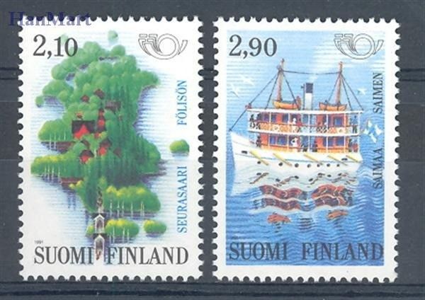 Znaczek Finlandia 1991 Mi 1142-1143 Czyste **