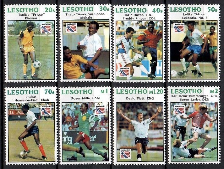 Znaczek Lesotho 1994 Mi 1081-1088 Czyste **