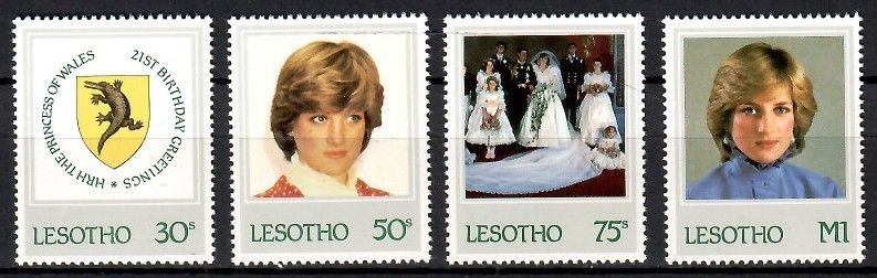 Znaczek Lesotho 1982 Mi 393-396 Czyste **