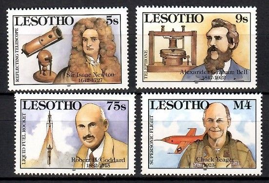 Znaczek Lesotho 1987 Mi 630-633 Czyste **