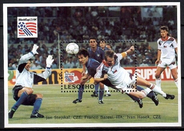 Znaczek Lesotho 1994 Mi bl 111 Czyste **