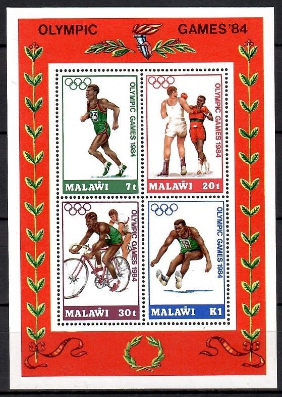 Znaczek Malawi 1984 Mi bl 63 Czyste **