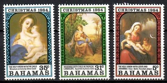 Znaczek Bahamy 1984 Mi 579-581 Czyste **