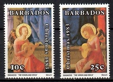Znaczek Barbados 1983 Mi 597-598 Czyste **