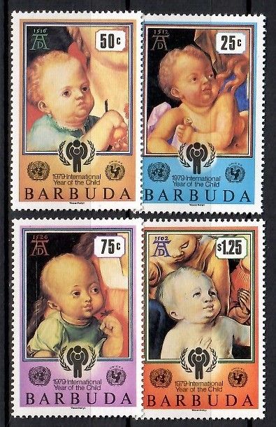 Znaczek Barbuda 1979 Mi 465-468 Czyste **
