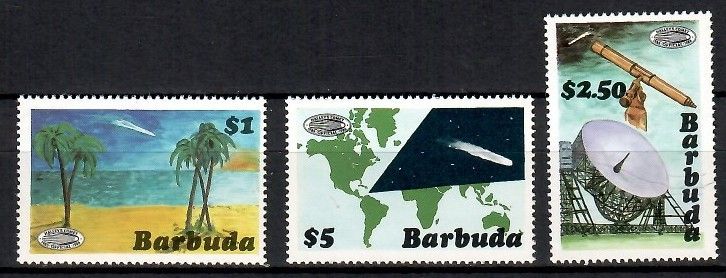 Znaczek Barbuda 1986 Mi 872-874 Czyste **