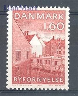 Znaczek Dania 1981 Mi 738 Czyste **