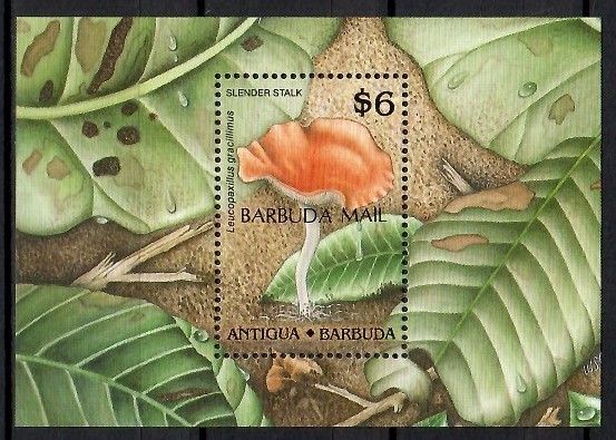 Znaczek Barbuda 1990 Mi bl 154 Czyste **