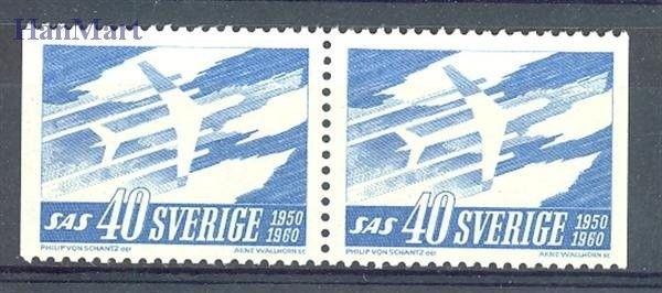 Znaczek Szwecja 1961 Mi 467Dl,Dr Czyste **