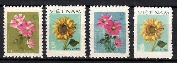 Znaczek Wietnam 1978 Mi 956-959 Czyste **
