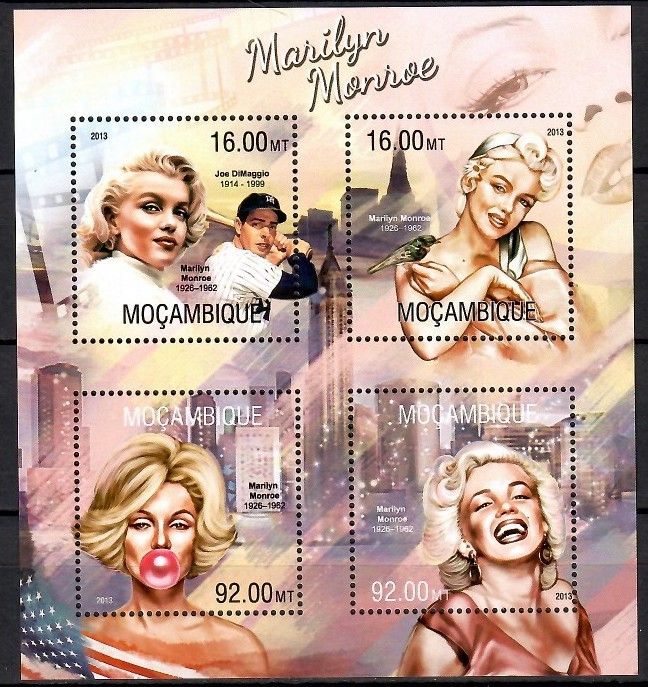 Znaczek Mozambik 2013 Mi ark 6742-6745 Czyste **