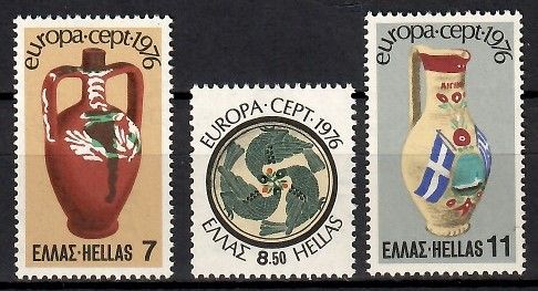 Znaczek Grecja 1976 Mi 1232-1234 Czyste **