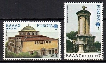 Znaczek Grecja 1978 Mi 1314-1315 Czyste **