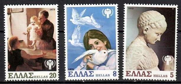 Znaczek Grecja 1979 Mi 1362-1364 Czyste **