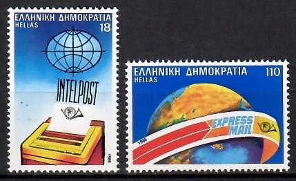 Znaczek Grecja 1986 Mi 1632-1633 Czyste **