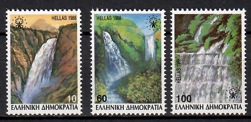Znaczek Grecja 1988 Mi 1692-1694 Czyste **