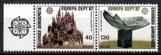 Znaczek Grecja 1987 Mi marpar1651-1652 Czyste **