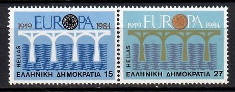 Znaczek Grecja 1984 Mi 1555-1556 Czyste **