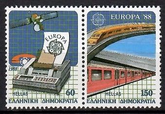 Znaczek Grecja 1988 Mi 1685-1686 Czyste **