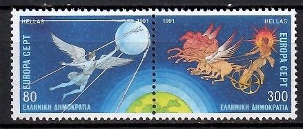 Znaczek Grecja 1991 Mi 1777-1778 Czyste **
