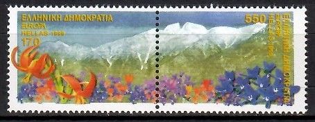 Znaczek Grecja 1999 Mi 2008-2009 Czyste **