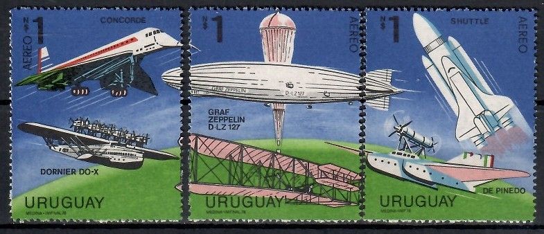 Znaczek Urugwaj 1978 Mi 1496-1498 Czyste **
