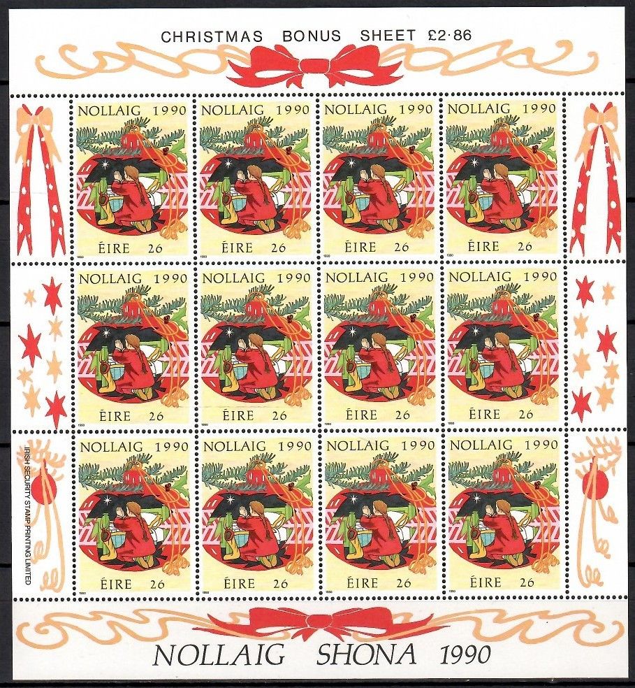 Znaczek Irlandia 1990 Mi ark 737 Czyste **