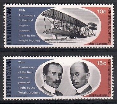 Znaczek Bophuthatswana 1978 Mi 33-34 Czyste **